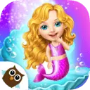 Sweet Baby Girl Mermaid Life Icon